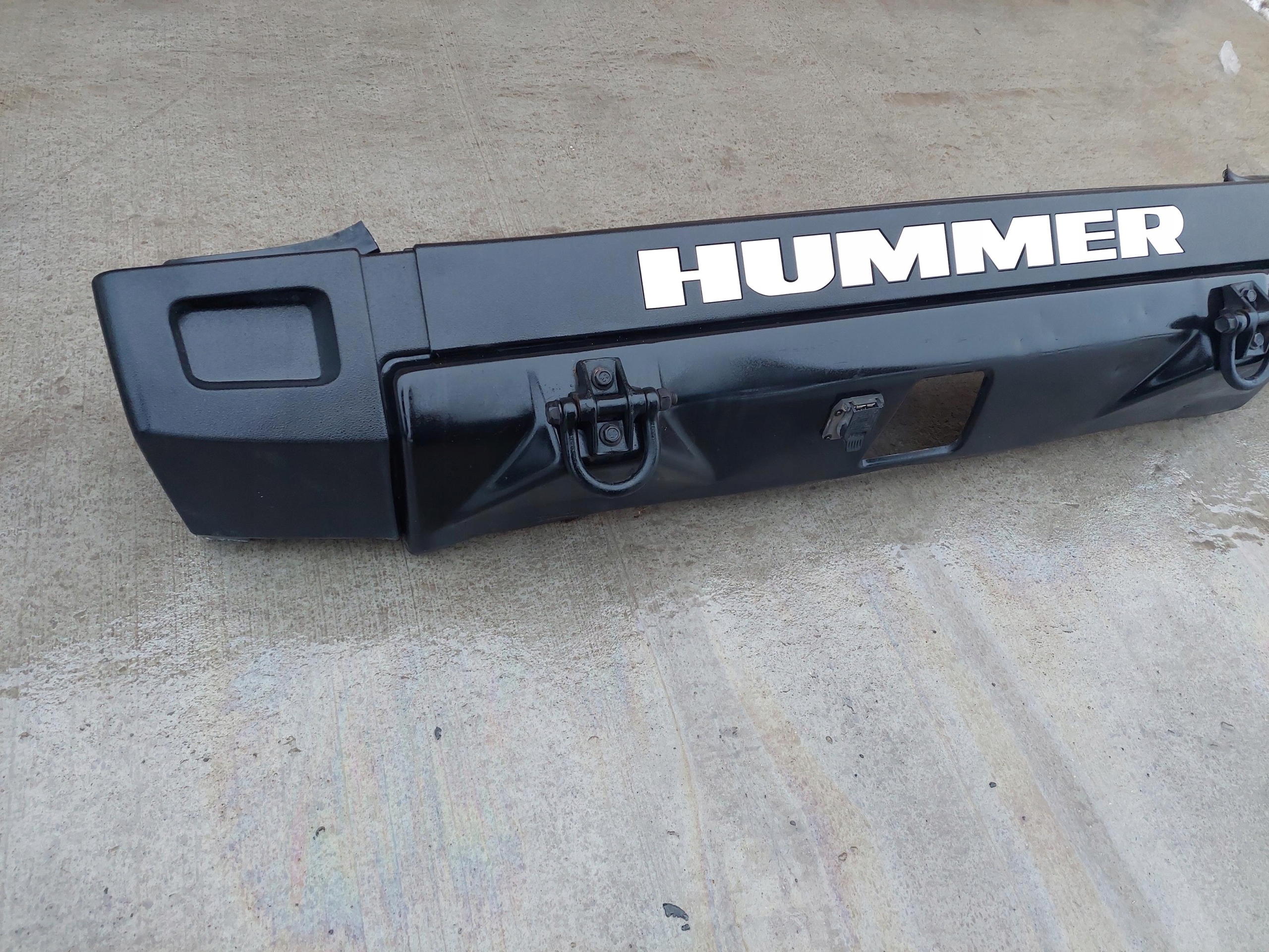 bumper rear part rear complete HUMMER H2