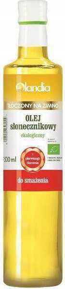 Slunečnicový olej na smažení Bio 500 ml