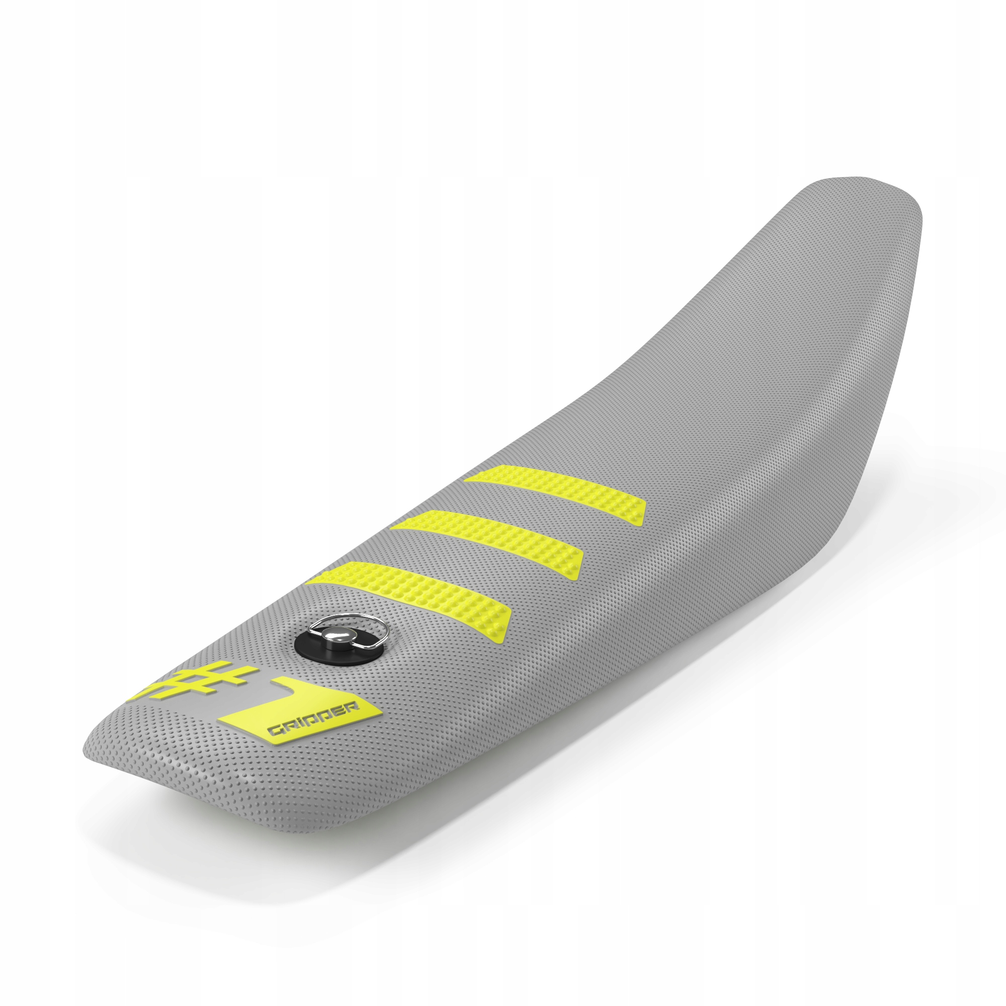 Obal Onegripper Light Rib Mini Light Grey Neon Yellow Sivý