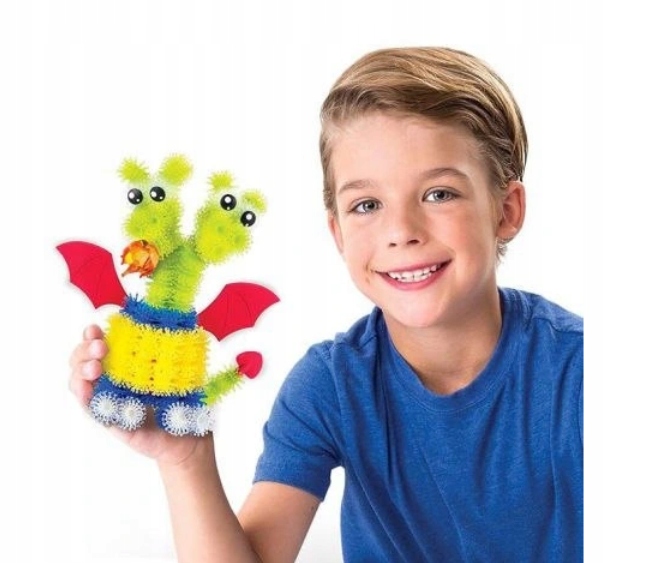 BUNCHEMS ŚWIECĄCE SMOKI KOLOROWE RZEPY ZESTAW Kod producenta 20100011