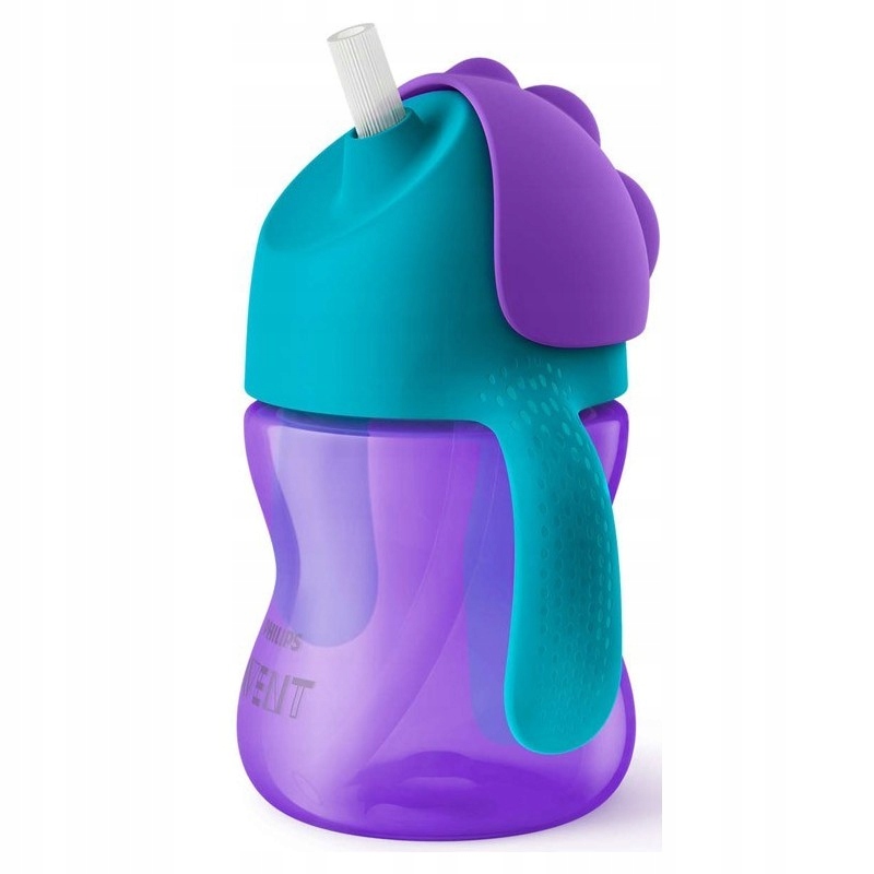 AVENT Kubek Bidon z giętką słomką 9m+ 200ml 796/02 Pojemność 0.2 l