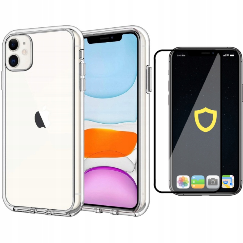

Etui Case Spacecase Crystal Do Iphone 11 Szkło