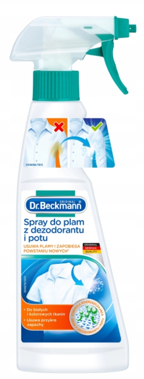 

Dr.Beckmann Spray do plam z dezodorantu i potu