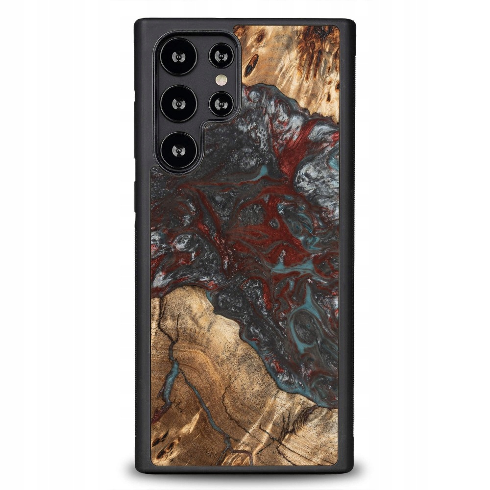 Pouzdro Bewood Unikátní pro Samsung Galaxy S22 Ultra Planety Pluto