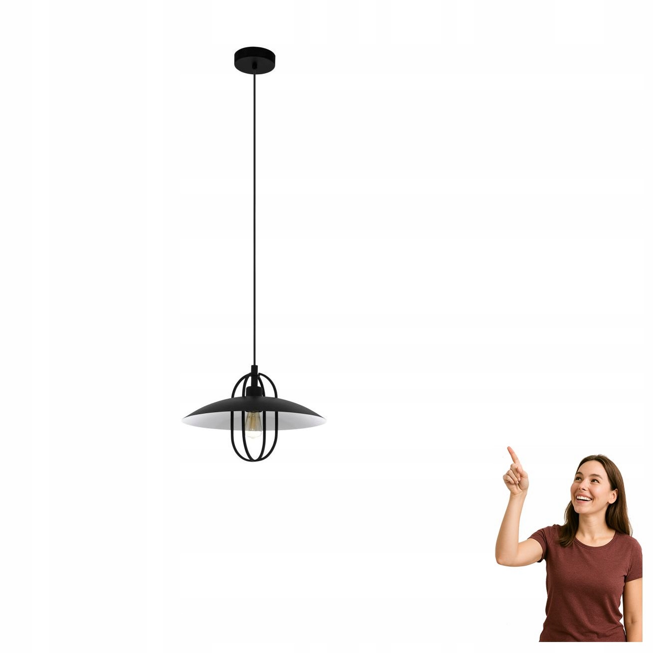 Závesná lampa Cregan 43301 Eglo