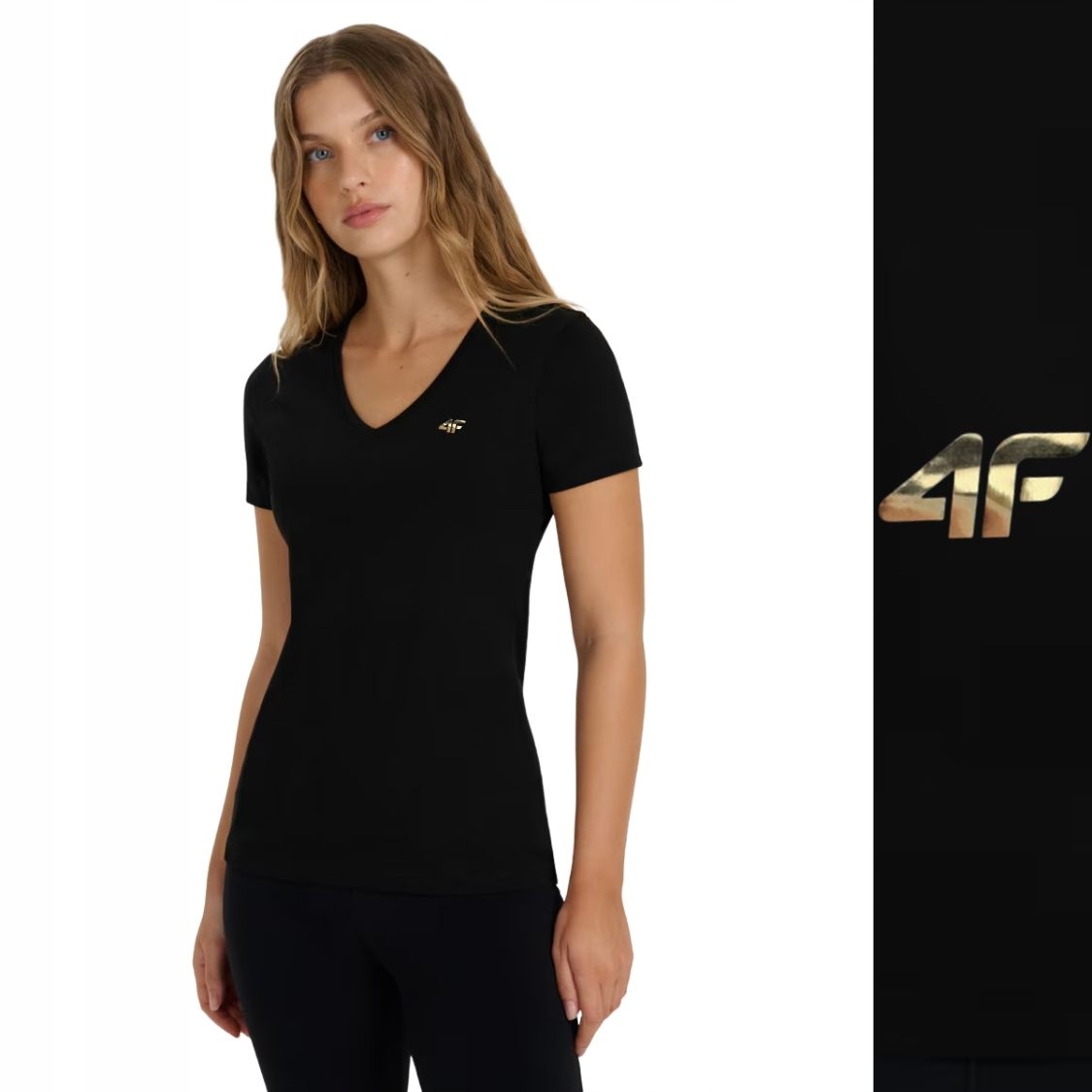 KOSZULKA DAMSKA 4F T-SHIRT PODKOSZULEK SPORTOWA NA CO DZIEŃ