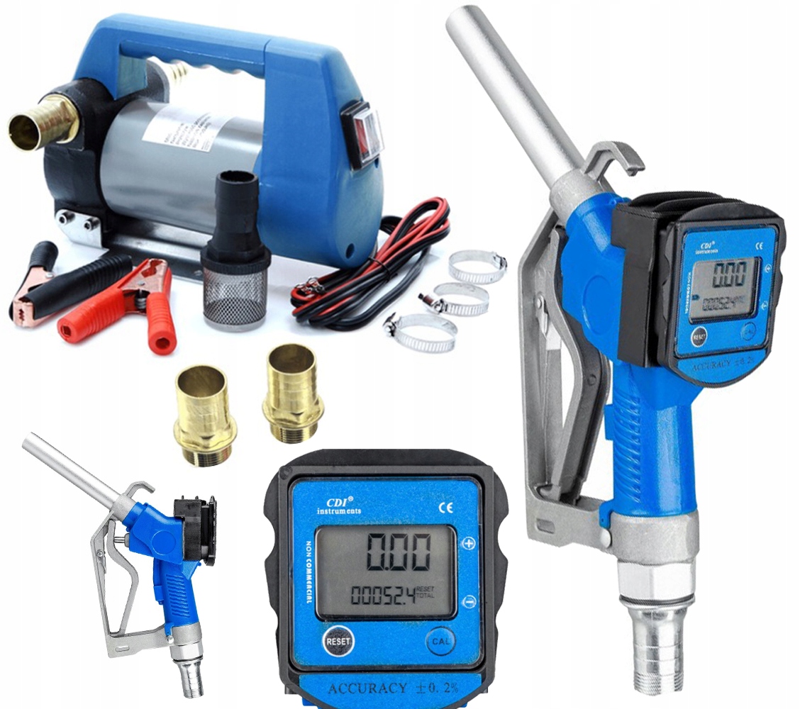 Pompa do spuszczania paliwa ropy oleju pompka 12v