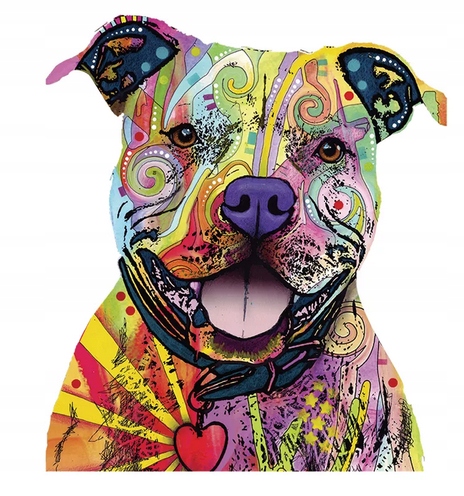 

Termo Naklejka Aplikacja Naprasowanka Pit Bull