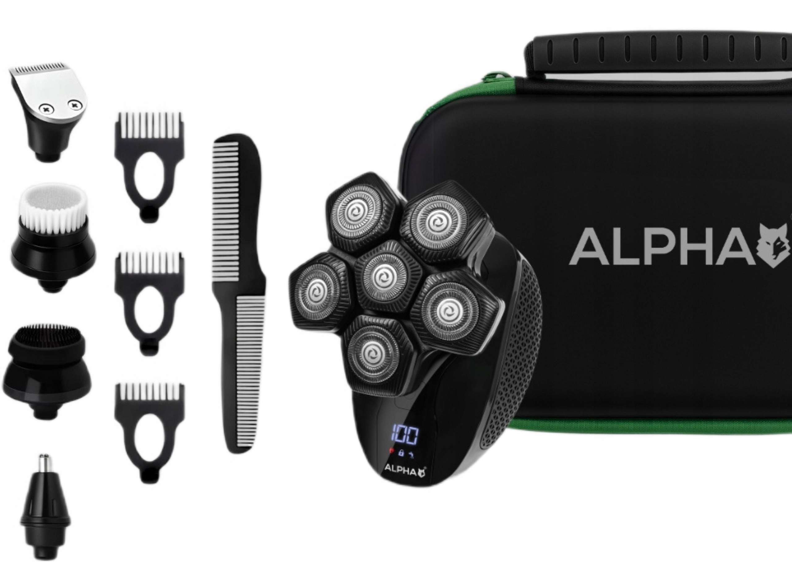 Golarka Alpha TR8-Pro Na mokro i sucho