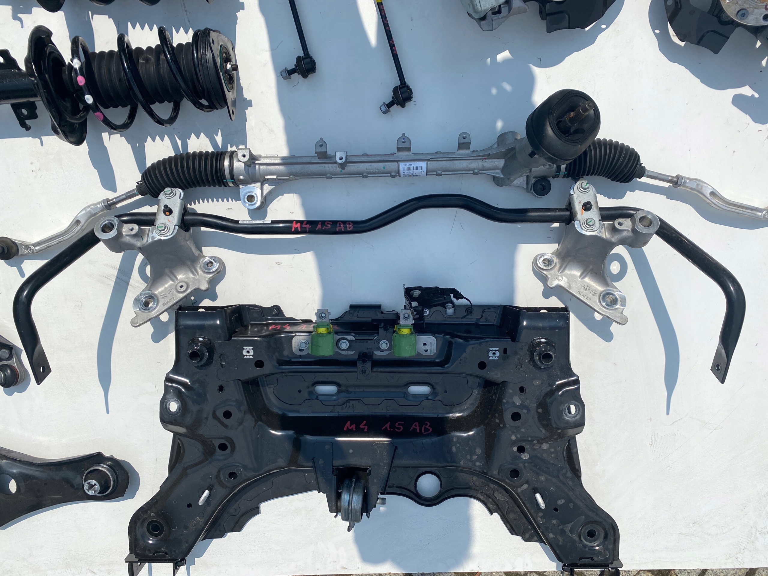 RENAULT MEGANE IV LIFT 2020 1.5 DCI AXLE BEAM SUBFRAME