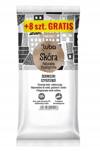 

Luba Comfort ściereczki skóra naturalna ekologiczn