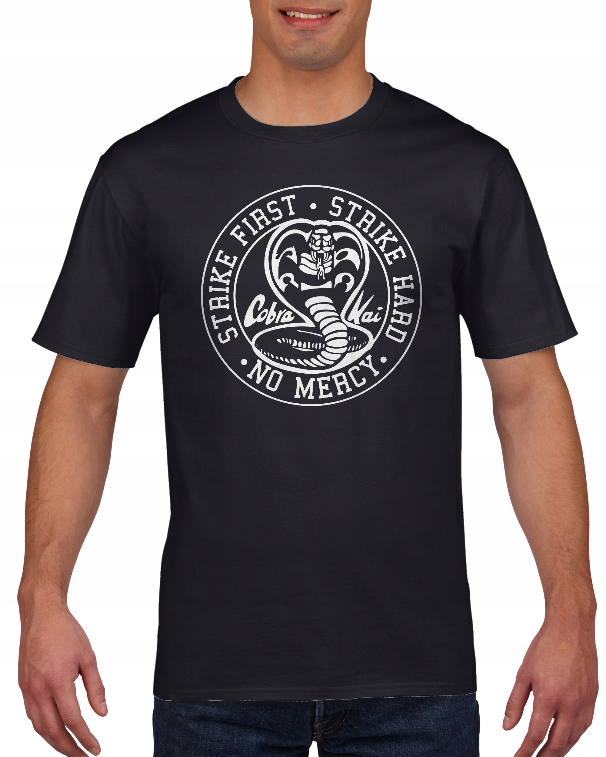

Koszulka męska Cobra Kai Karate Kid Serial M