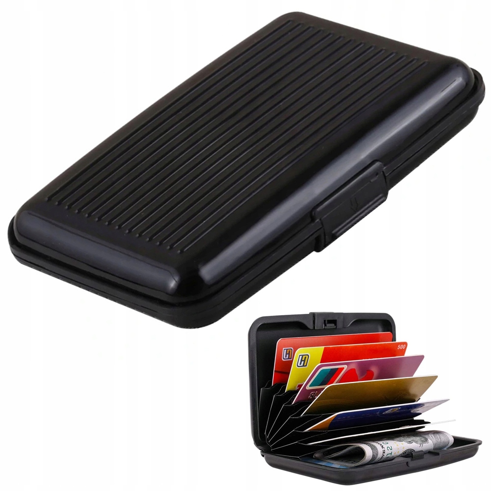 

Etui Na Karty Dokumenty Aluminiowe Portfel Wallet