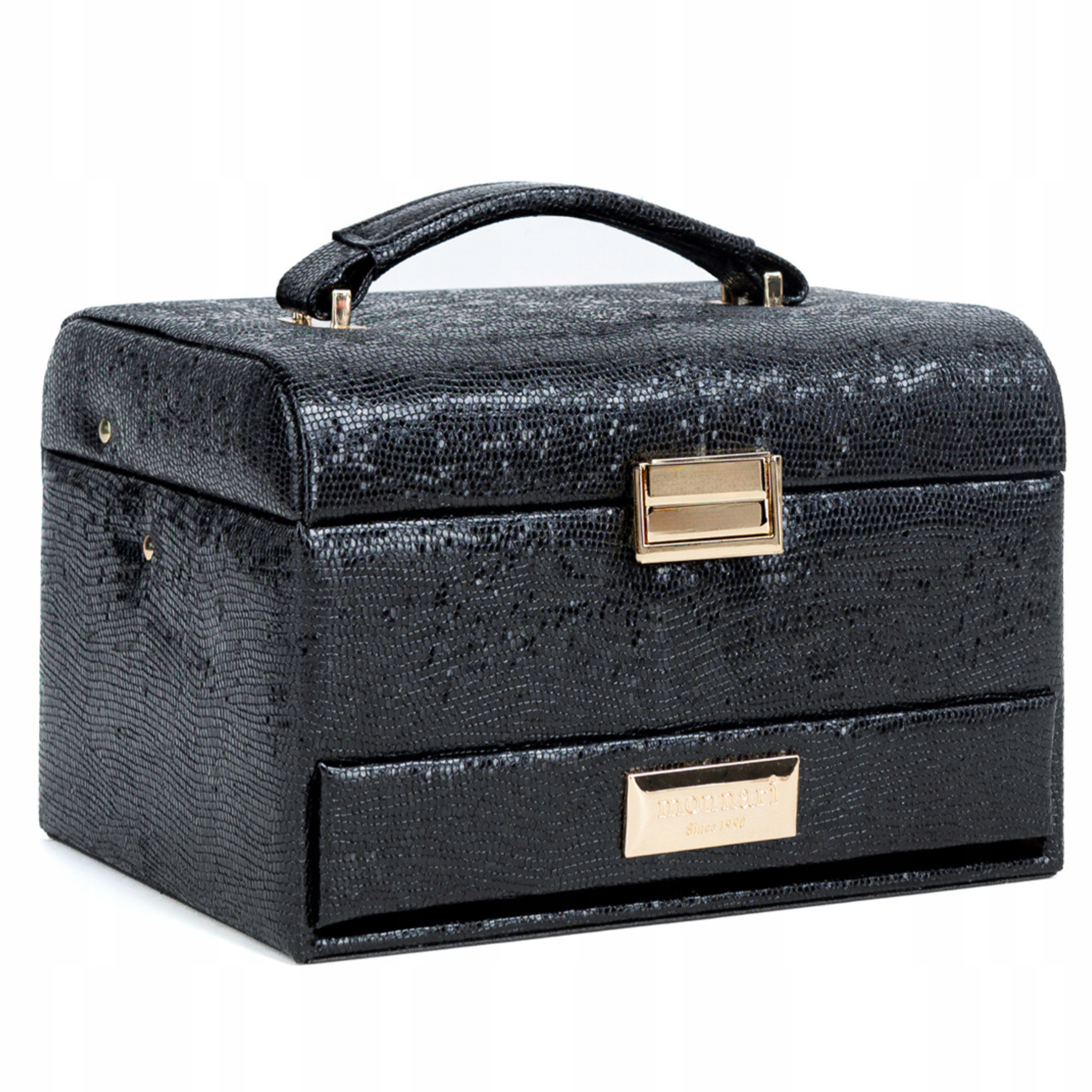 Monnari Kufřík na šperky Kosmetika Organizér Zrcátko Rukojeť Na Dárek