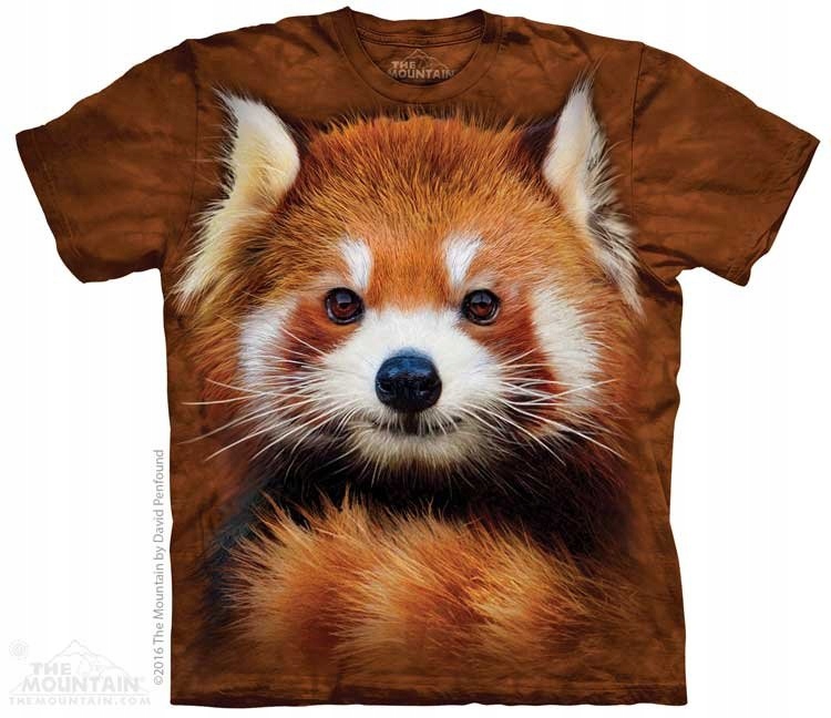 Červená Panda Portrét Horská XL