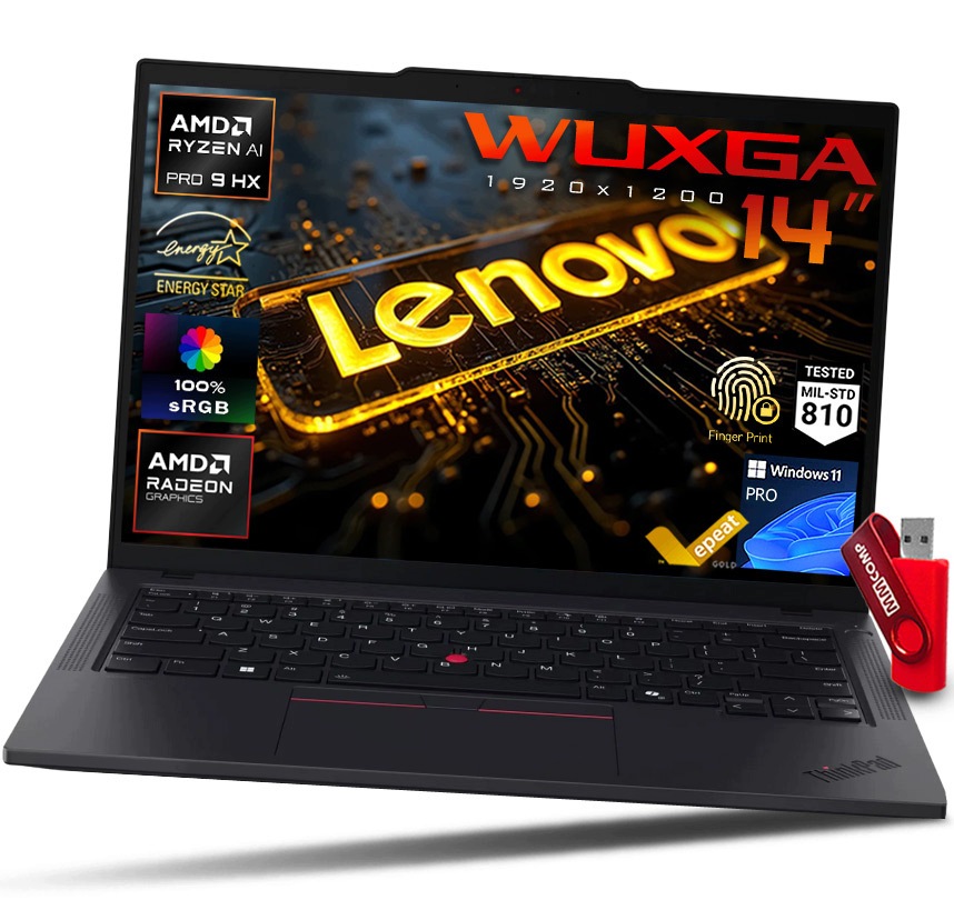 Laptop Lenovo ThinkPad P14s G6 Ryzen Ai 9 Hx Pro 96GB 2TB Ssd 1920*1200 Ips