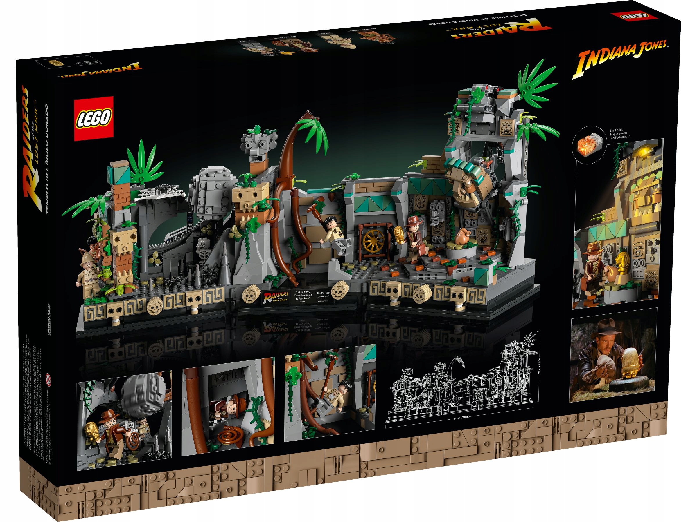 LEGO 77015 Indiana Jones Świątynia złotego posążka Numer produktu 77015