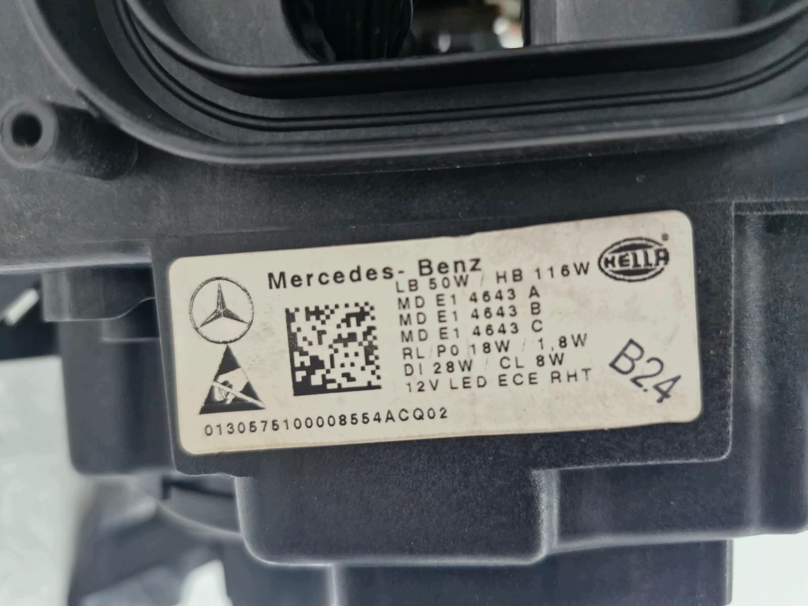 light left Mercedes CLS W257 Multibeam LED