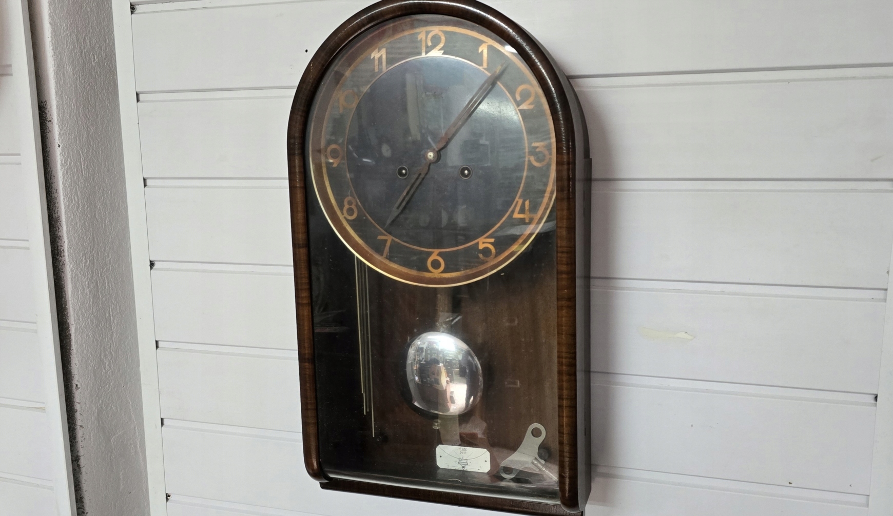 ZEGAR WISZĄCY JUNGHANS ART DECO VINTAGE