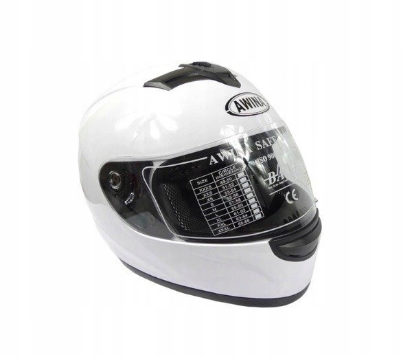 

Kask awina integralny tn0700b-f3 biały połysk