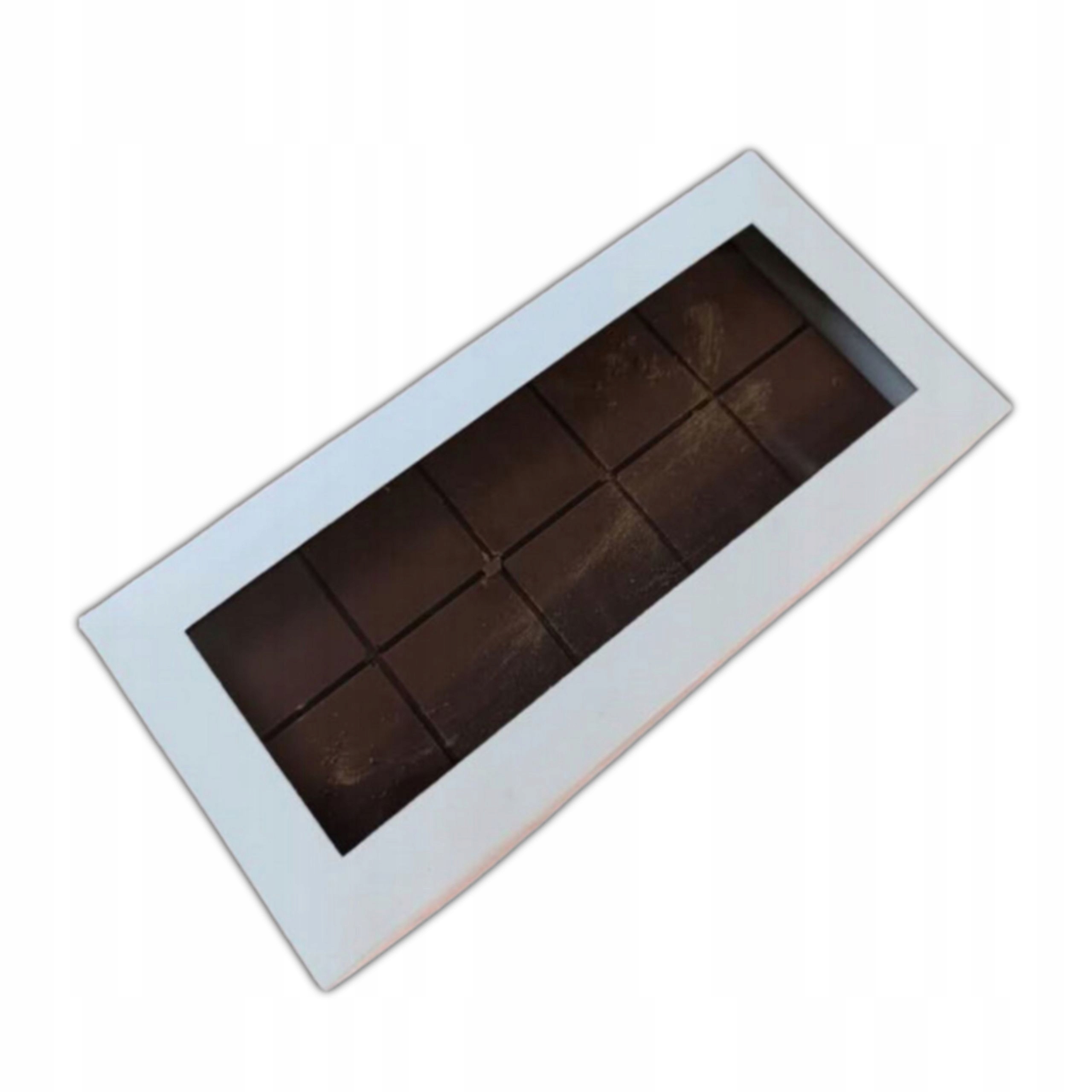 Levně Obal na dubajskou čokoládu 24x11x2,5 cm bílá viral dubai krabička