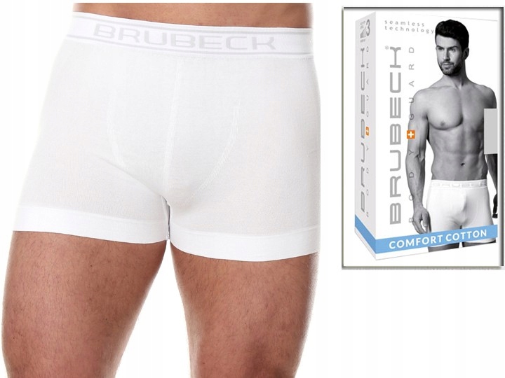 

Bokserki Męskie Termoaktywne Brubeck 501 Białe XXL