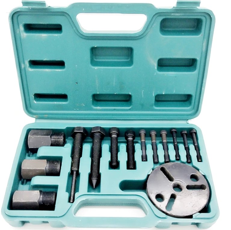 Sada pro demontáž (stahovák) spojky kompresoru klimatizace