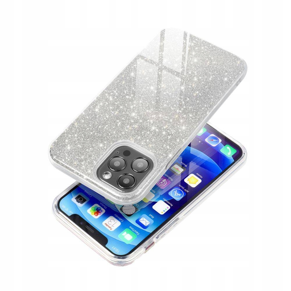 Etui Shining Do Iphone 16 Pro Max Srebrny