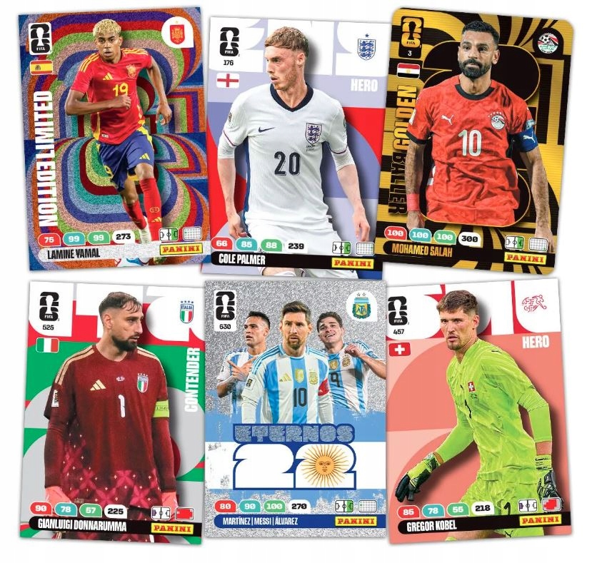 Panini FIFA WORLD CUP 2026 MEGA ZESTAW STARTOWY ALBUM LIMITED + Messi System inny