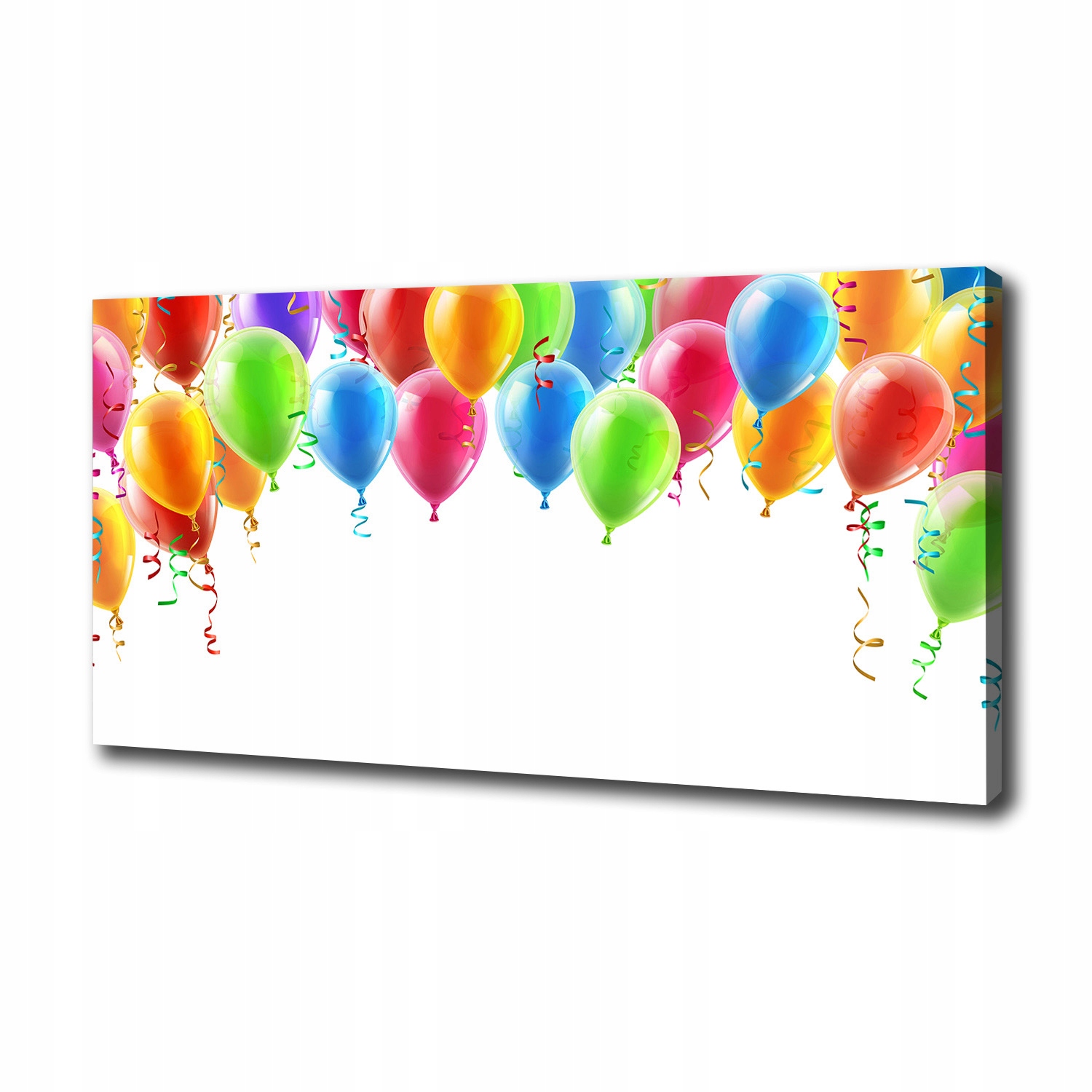 

Foto obraz na płótnie Kolorowe balony 100x50 cm
