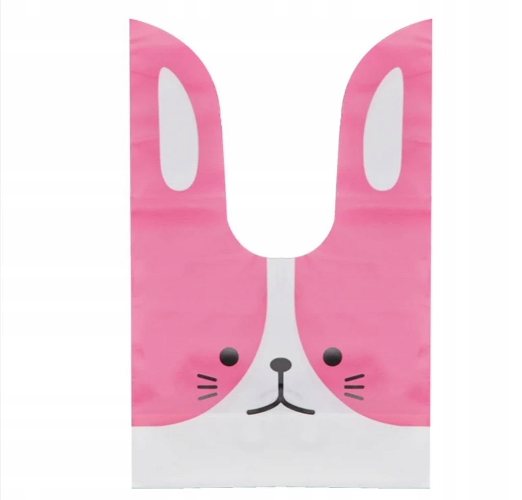 Kotek różowy woreczek torebka na słodycze prezenty