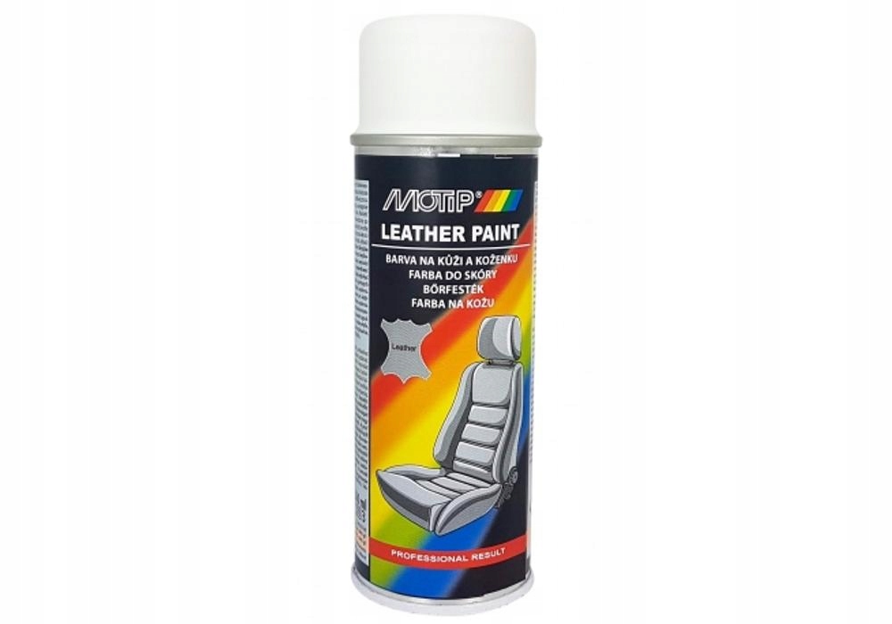 Motip Lakier Do Skóry Ral 9010 Biały 200ml 004235