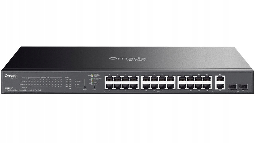Switch TP-LINK Omada ES228GP Gigabit Ethernet, 28 portów, Funkcja PoE