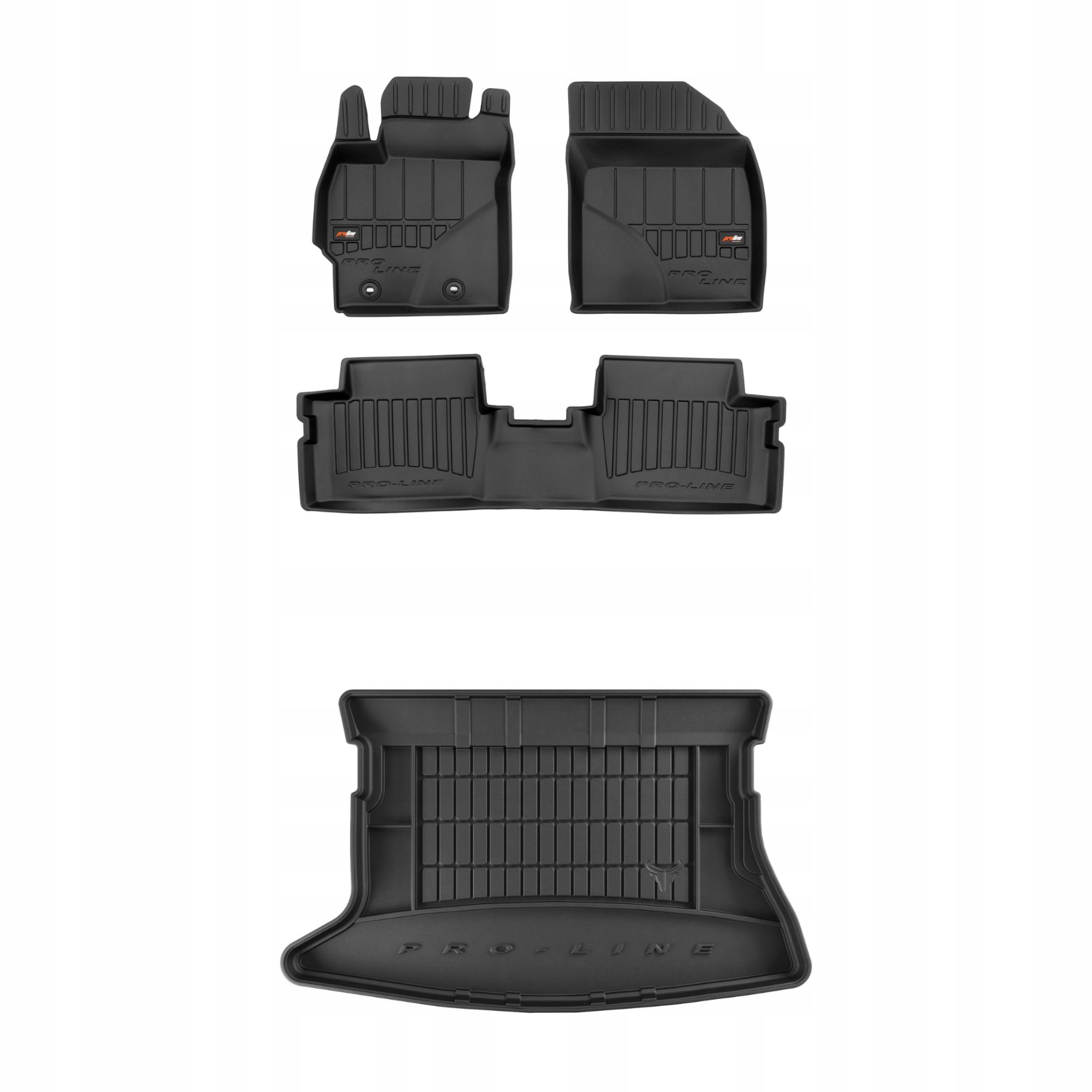 Sada gumových kobercov a rohoží pre Toyota Auris I 2006-2012