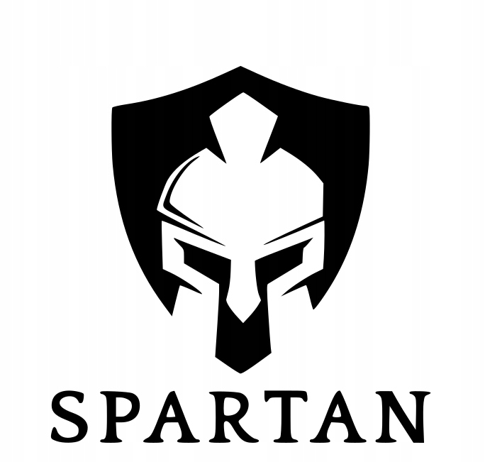 

Naklejka na samochód spartan, wlepa 15cm