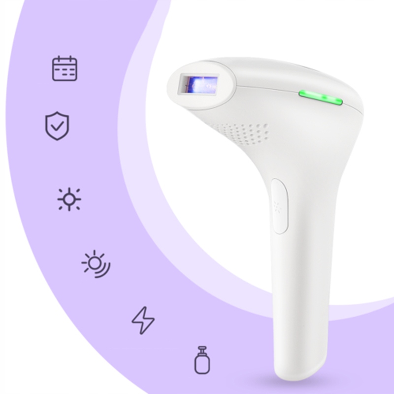 DEPILATOR LASEROWY DEPILAZE DO CIAŁA WŁOSÓW NÓG Kolor dominujący biały