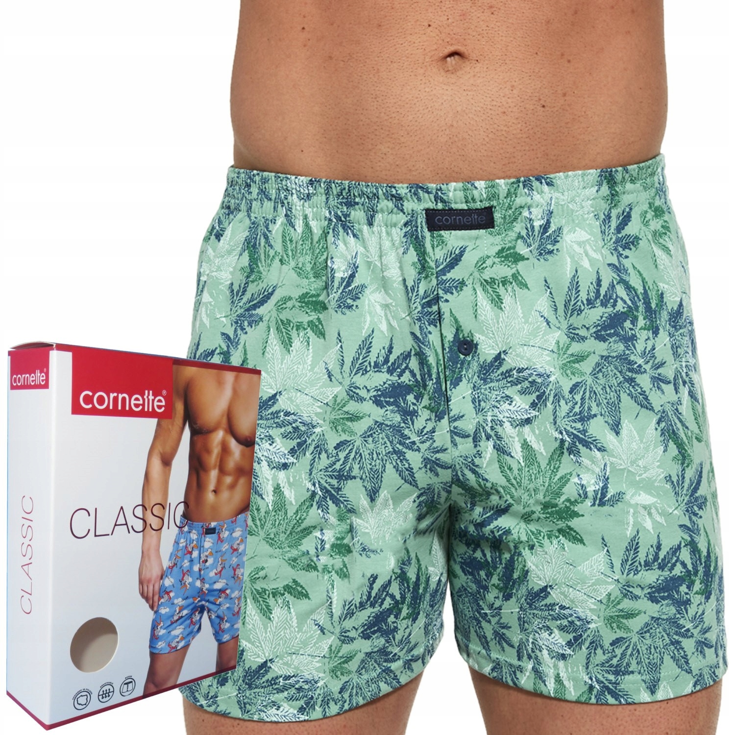 

Cornette bokserki Classic luźne 001/122 marihuana