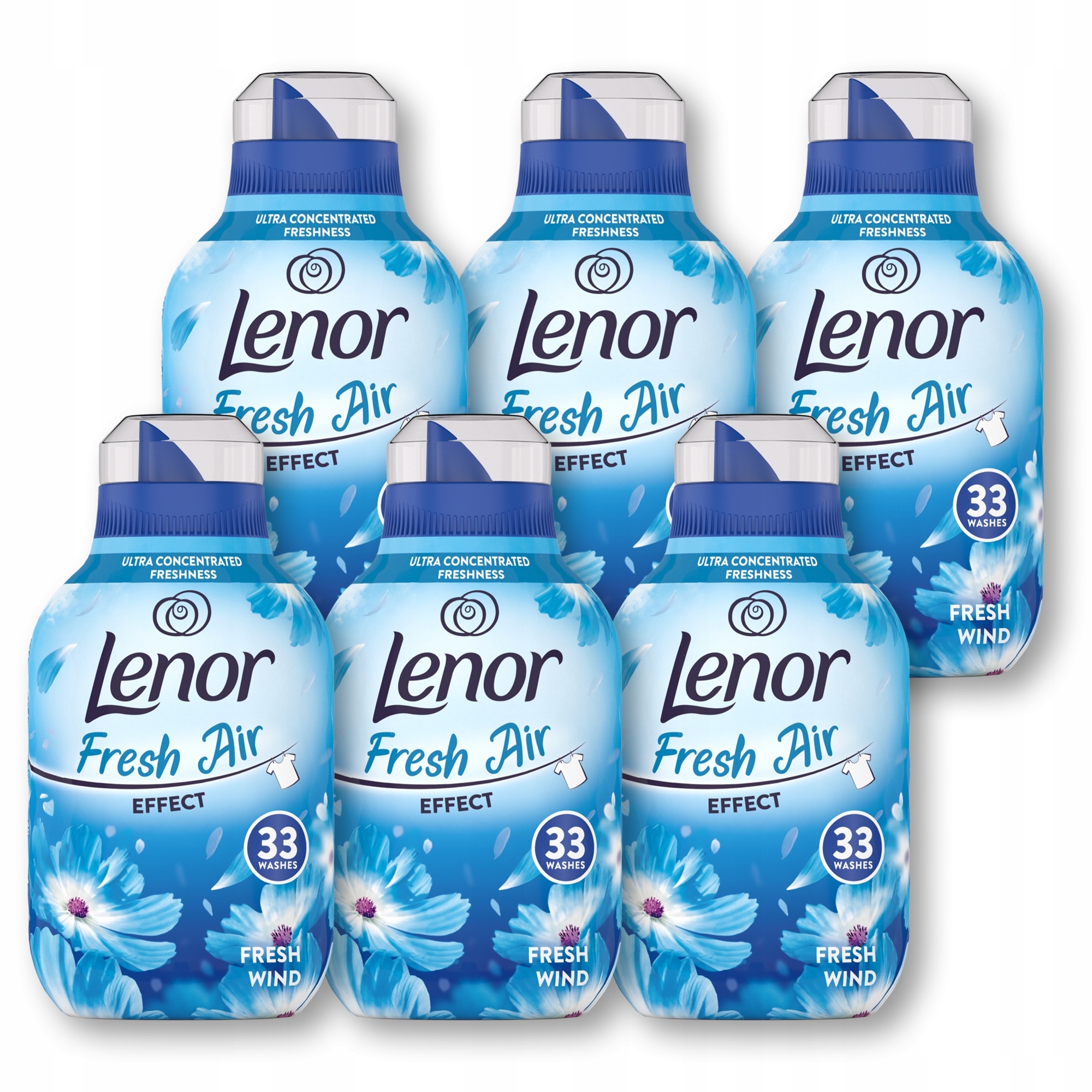 Levně Lenor čerstvý vítr 6x462ml