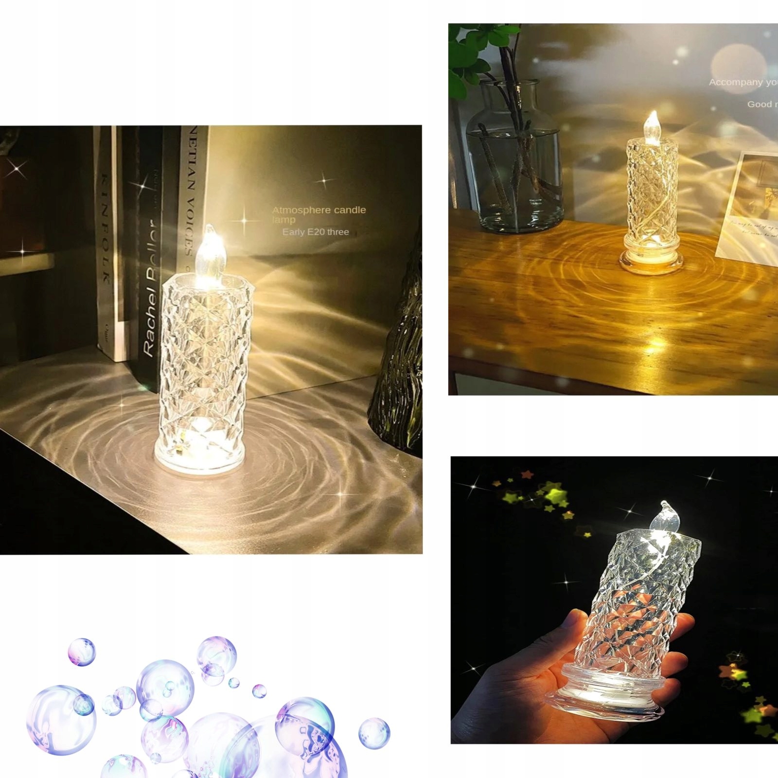 ŚWIECZKA ŚWIECA WKŁAD LED 12X6,5CM Kod producenta 6602