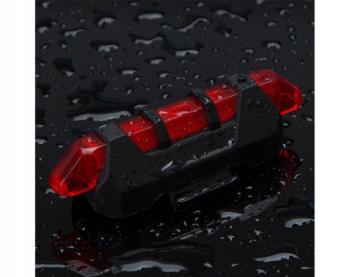 ZESTAW LAMPEK ROWEROWYCH LED PRZÓD 2100 LX + TYŁ USB NA ROWER KOMPLET AKU Czas pracy 8 h