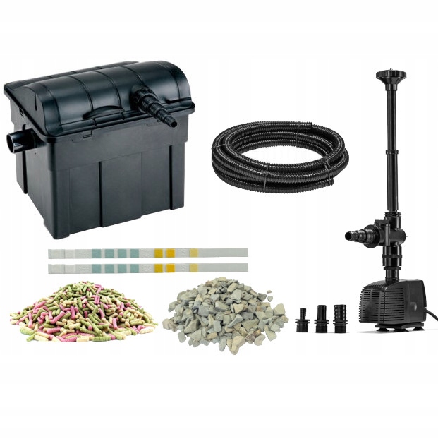 Zestaw Set 17 Filtr Uv-c do oczka 6000L Pompa 2000l/h