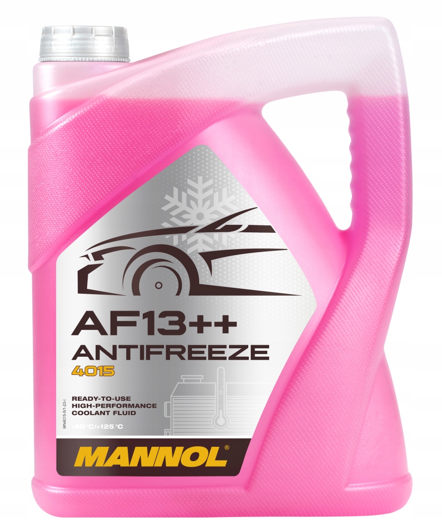 Płyn Chłodniczy AF13++ Mannol Antifreeze High-perfor. Czerwony/fiolet 5L