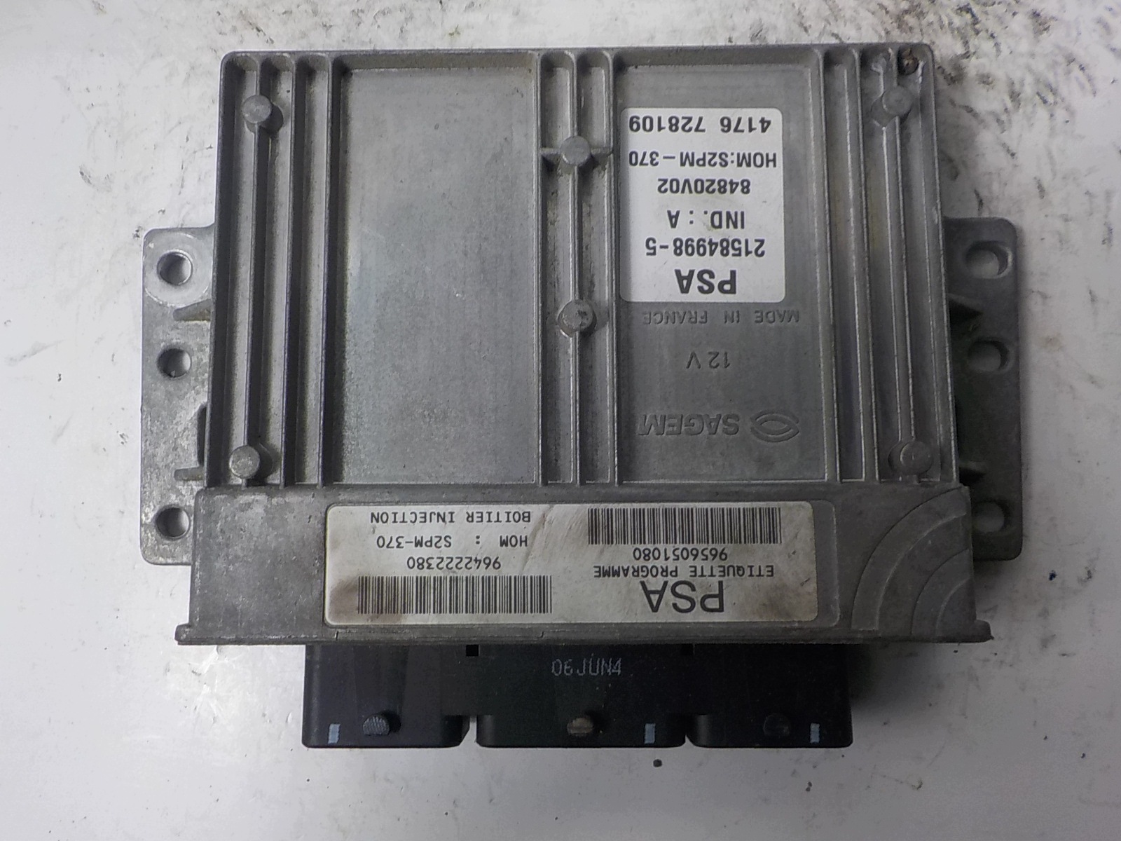 CITROEN Computer Bedienteil 9656051080 9642222380