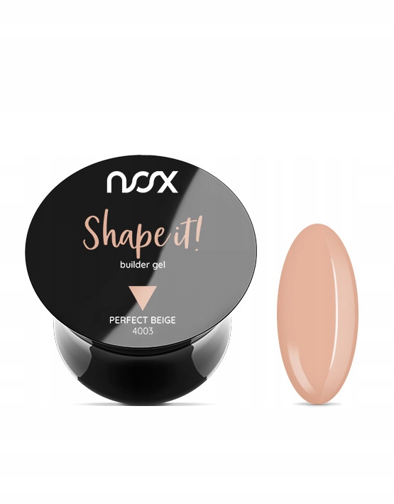 4003 Żel budujący NOX Shape it Perfect Beige 15g