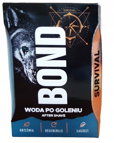 

Woda po goleniu Bond survival 100ml