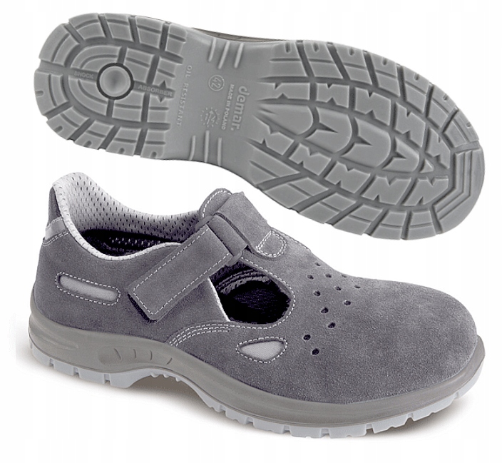 Sandały Męskie Robocze Welur Demar Neo S1 Src/ 43