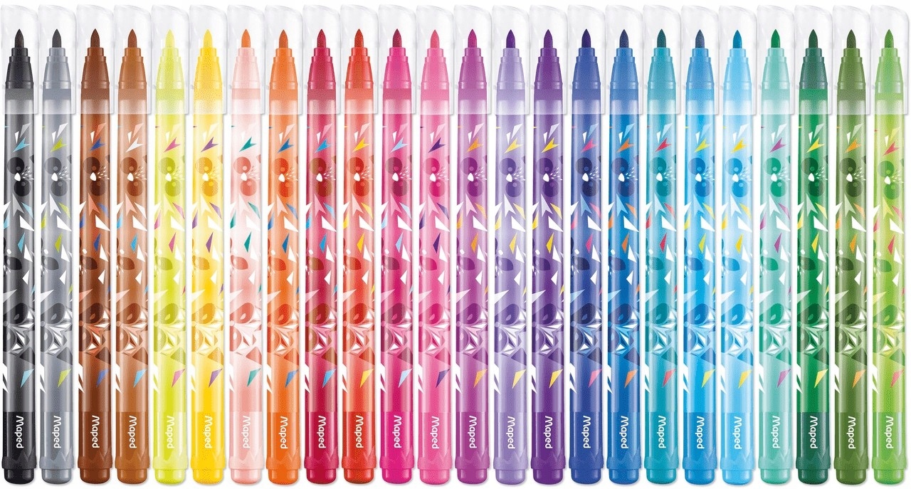 FLAMASTRY MINI CUTE 24SZT 4069