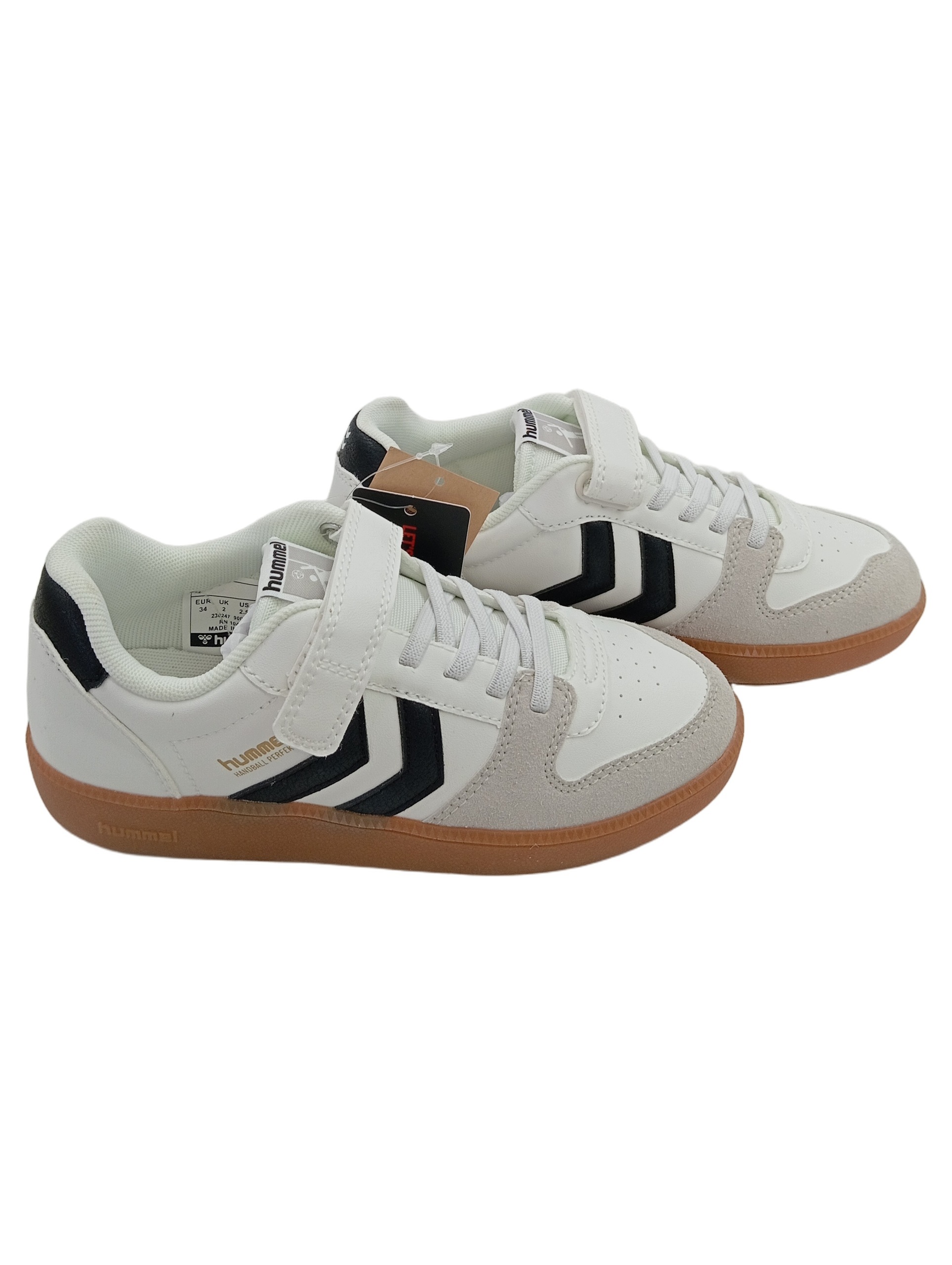 M.I. Hummel Sneakersy niskie dziecięce r. 34 Biały Imitacja skóry Sportowy