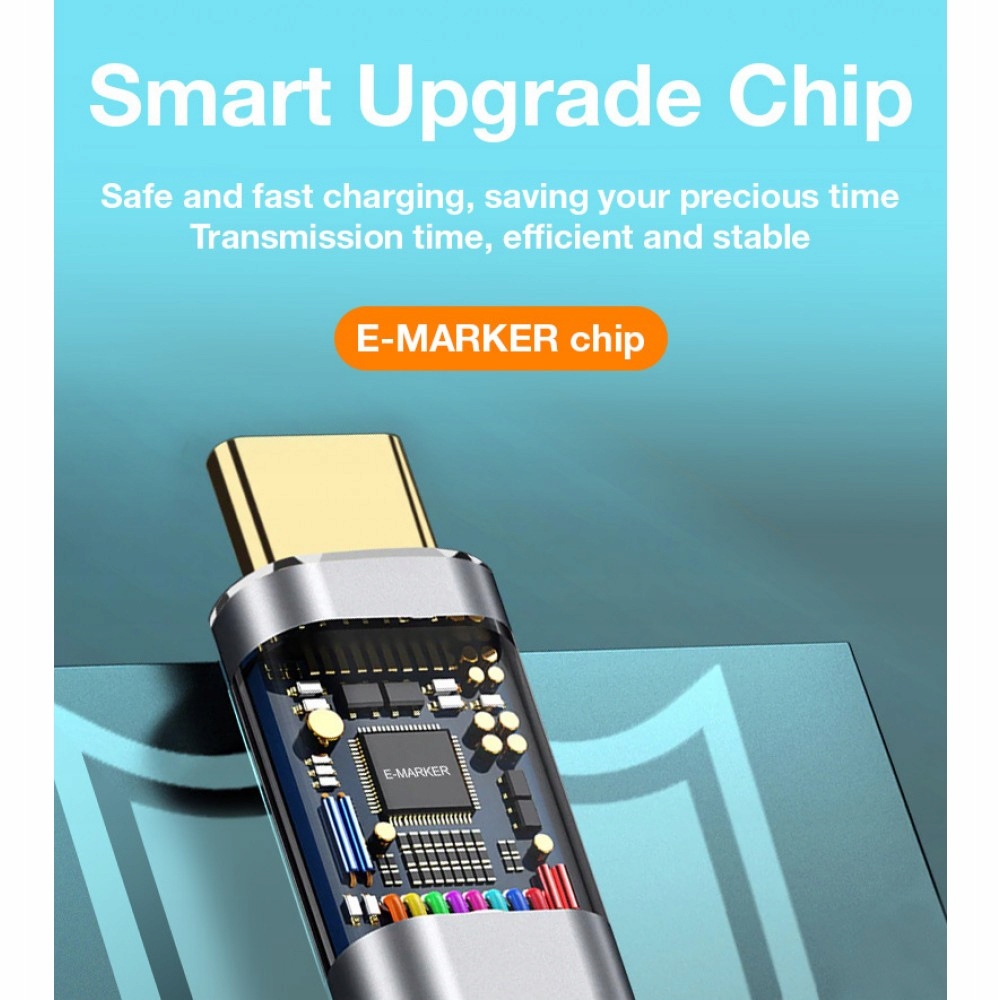 Techly Kabel Przedłużacz USB-C 3.2 Gen2 M/F 100W 5A 1m Waga produktu z opakowaniem jednostkowym 0.047 kg