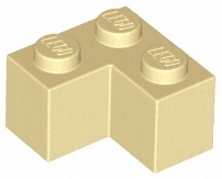 

Lego 2357 klocek narożny 2x2 piaskowy 10 szt tan N